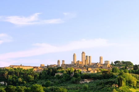 San Gimignanoの写真素材