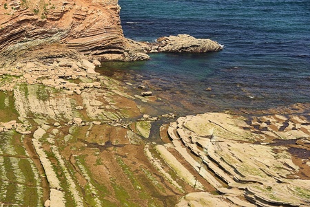 Hendaye coast 06の写真素材