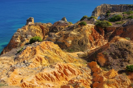 Algarve beachの写真素材