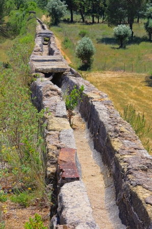Tomar aqueductの写真素材