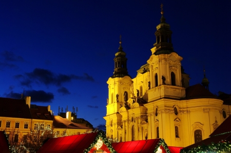 Prague christmas market 04の写真素材
