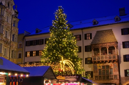 Innsbruck christmas market 01の写真素材