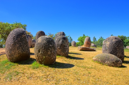 Almendres 07の写真素材