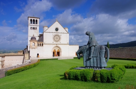Assisi church の写真素材