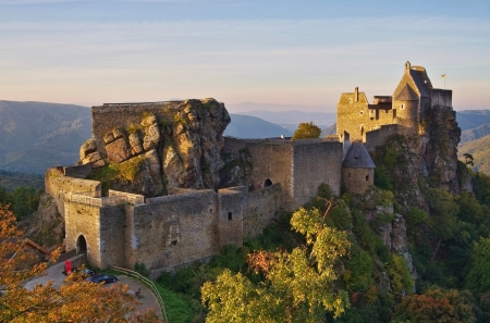 Aggstein castle のeditorial素材