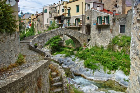 Zuccarello bridge の写真素材