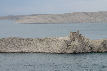 Pag castleの写真素材