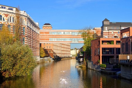 Leipzig brick factory buildingのeditorial素材