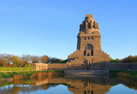 Leipzig Monument to the Battle of the Nationsのeditorial素材