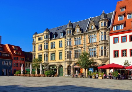 Zwickau main squareのeditorial素材