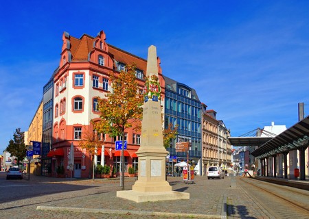 Zwickau Saxon post milestoneのeditorial素材