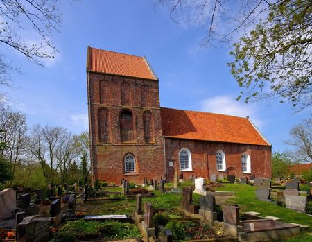 Suurhusen churchの写真素材