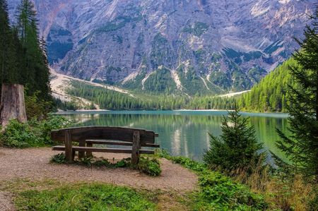 Lake Pragueの写真素材