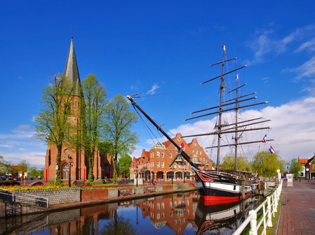 Papenburg in northern Germanyのeditorial素材