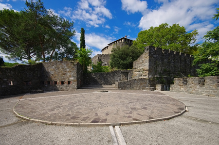 Gorizia, a castle in northern Italyのeditorial素材