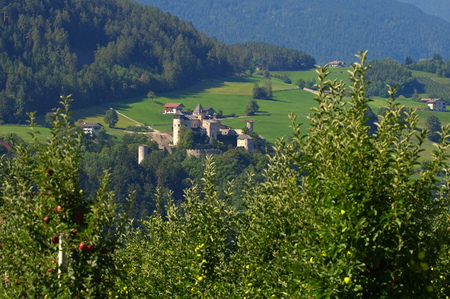 Proesels castle in italian Dolomitesのeditorial素材