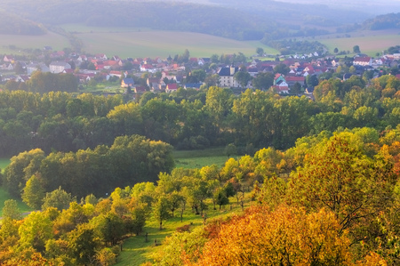 Balgstaedt  in Saale-Unstrut wine-growing area