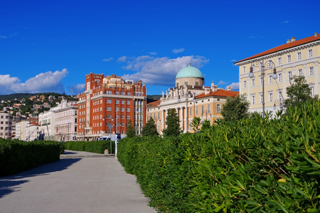 Trieste in Italy, Palazzo Carciotti