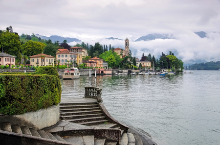 Tremezzo, Lake Como, Lombardy in Italyのeditorial素材