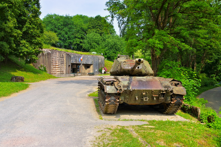 Lembach Ouvrage du Four a Chaux,  French Maginot Lineのeditorial素材
