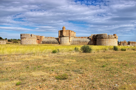 old Fort de Salses in southern Franceのeditorial素材