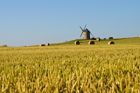 Pontorson Moulin de Moidrey in Normandy, Franceの写真素材