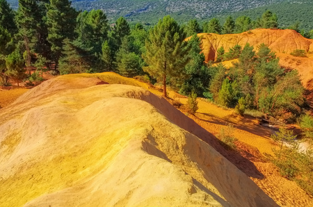 Rustel Colorado, Ochre, Luberon, Provence, France