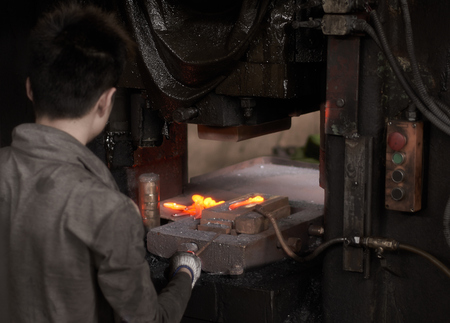 Small-scale industrial productionの写真素材
