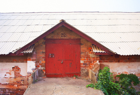 Old warehousesのeditorial素材