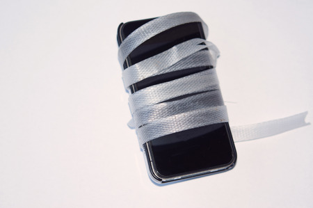 Be bundled phoneの写真素材