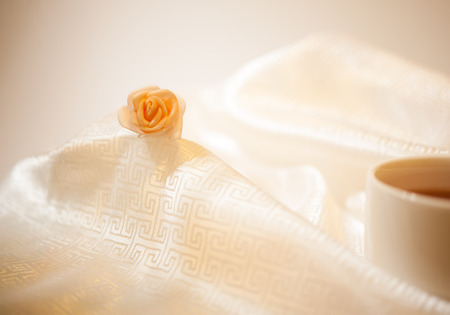 flower tea の写真素材