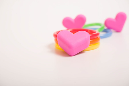 this can be used as background of showing loveの写真素材