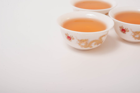 Chinese tea cupの写真素材