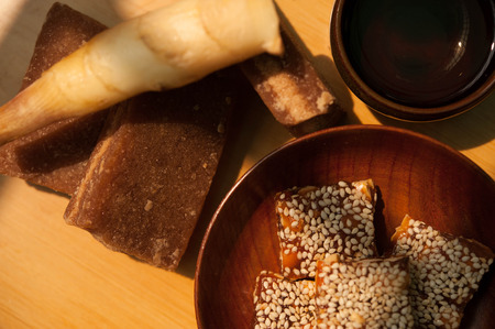 this can be used as background of snackの写真素材