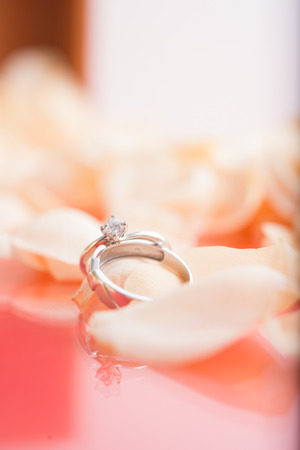 wedding ringの写真素材