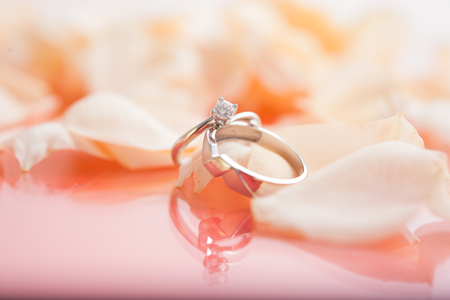 wedding ringの写真素材