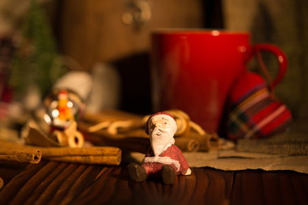 Santa Claus figurineの写真素材