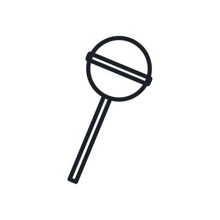Lollipop icon. Candies and sweets isolated line iconsのイラスト素材