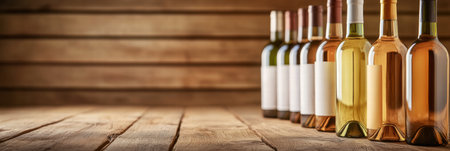 Empty wine bottles line a rustic bar counter, illustrating the toll on health and life