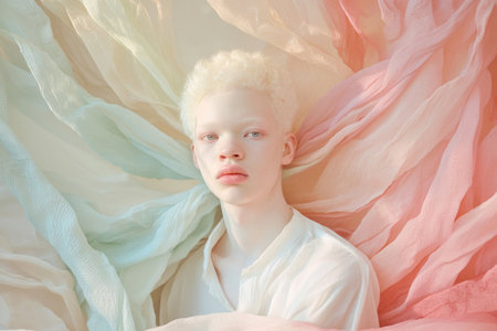 Albino Person Portraitの素材