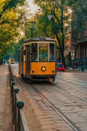 Tram in Budapestの写真素材