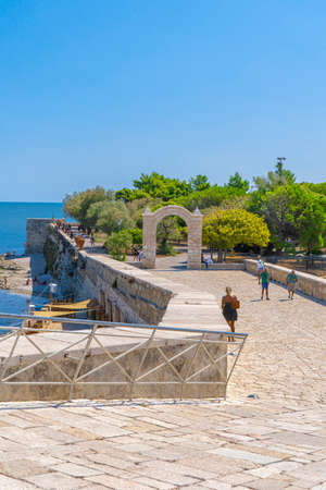 View of Antalya old town in Turkeyの写真素材