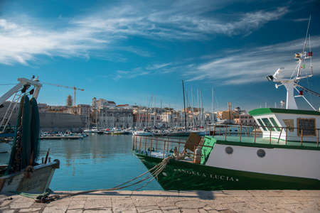 Croatia, the picturesque and historical city of Split in Balkanの写真素材