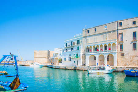 View of the port of Italyの写真素材