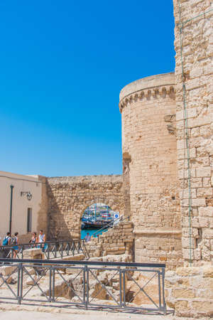The old city of Jerusalem circa May 2018 in Jerusalem.の写真素材