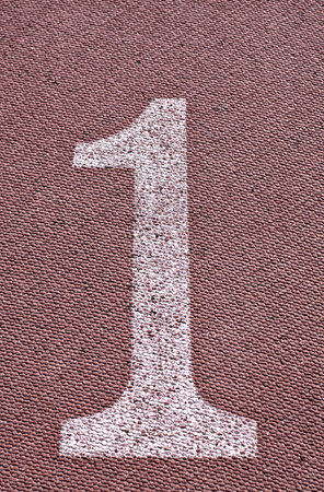 Athletic the number oneの写真素材