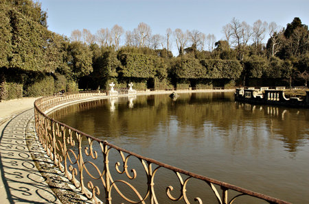 Bobolis Garden in Florenceの写真素材