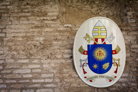 The symbol of Vaticanの写真素材