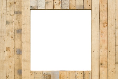 Free space for text in the wall of wooden planks.の写真素材