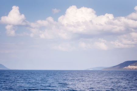 Beautiful seascape. Natural composition of natureの写真素材